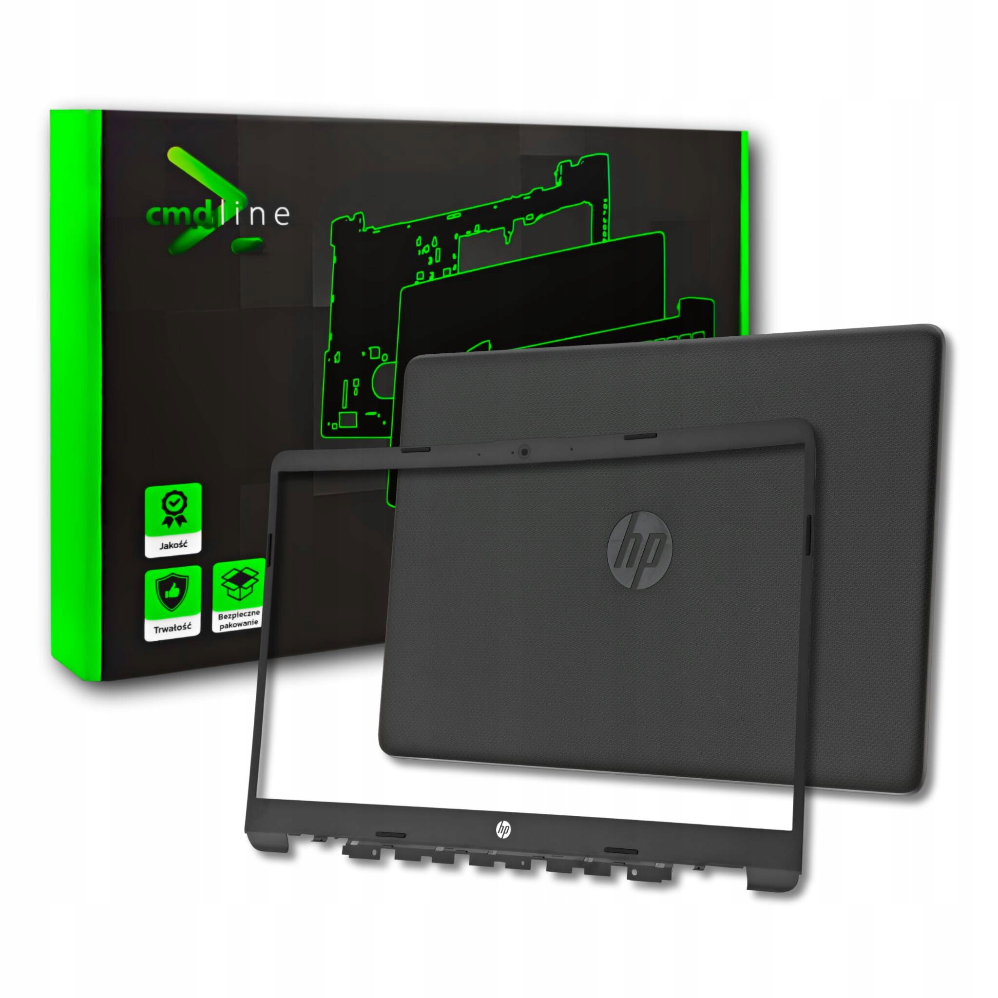 Obudowa Matrycy Klapa Ramka Do Hp 15-DY 15-EF 15S-EQ 15S-FQ Blk