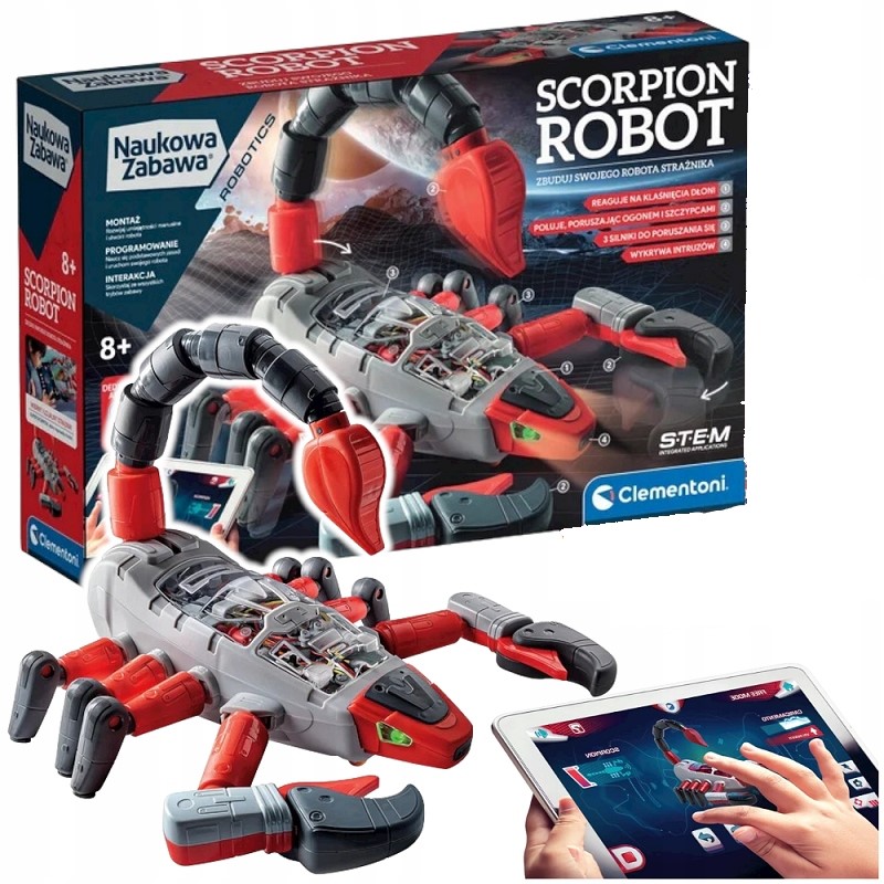 

Zabawka interaktywna Robot Skorpion Clementoni 8+