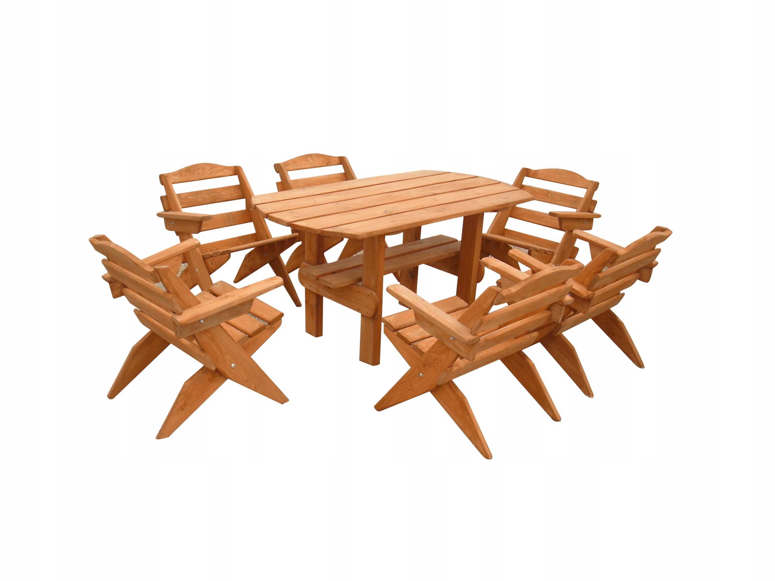 Meble ogrodowe składane. Krzesła stolik