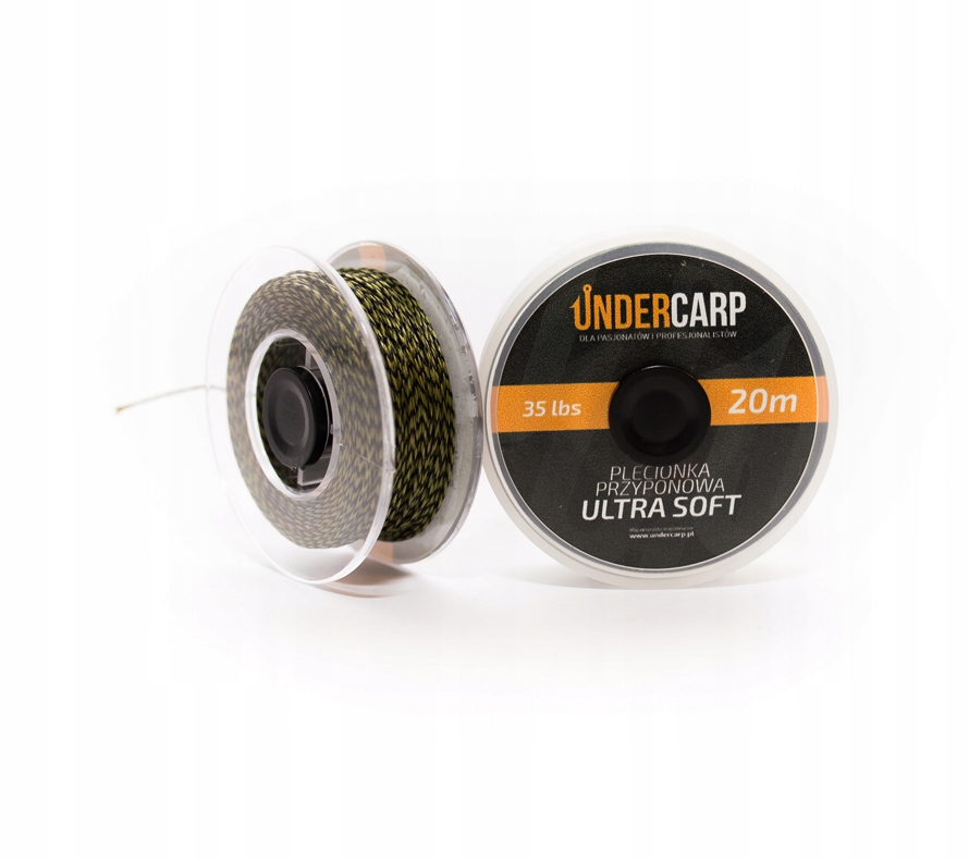 Undercarp Plecionka 20m/35lbs Ultra SOFT-zielona