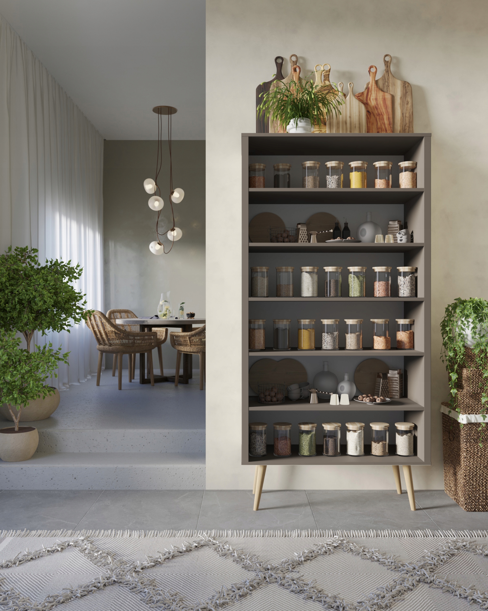 SŁUPEK SZAFKA REGAŁ DO ŁAZIENKI FS3 50CM FENRIS Marka Górna Półka