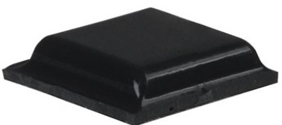 Nóżka samoprzylepna kwadratowa niska 12x12x3 4 szt