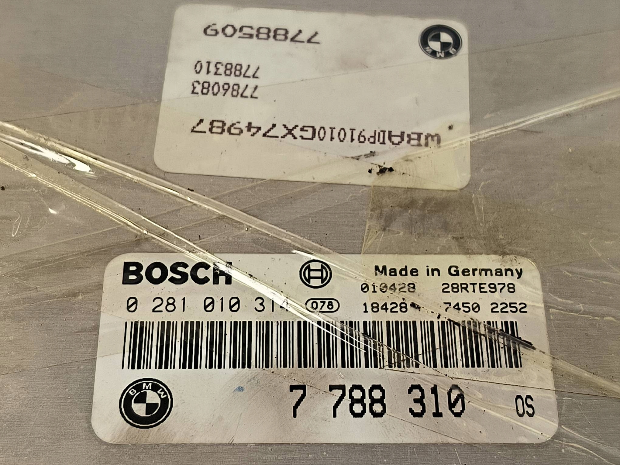 computer Motore ECU 7788310 BMW E39 525 D