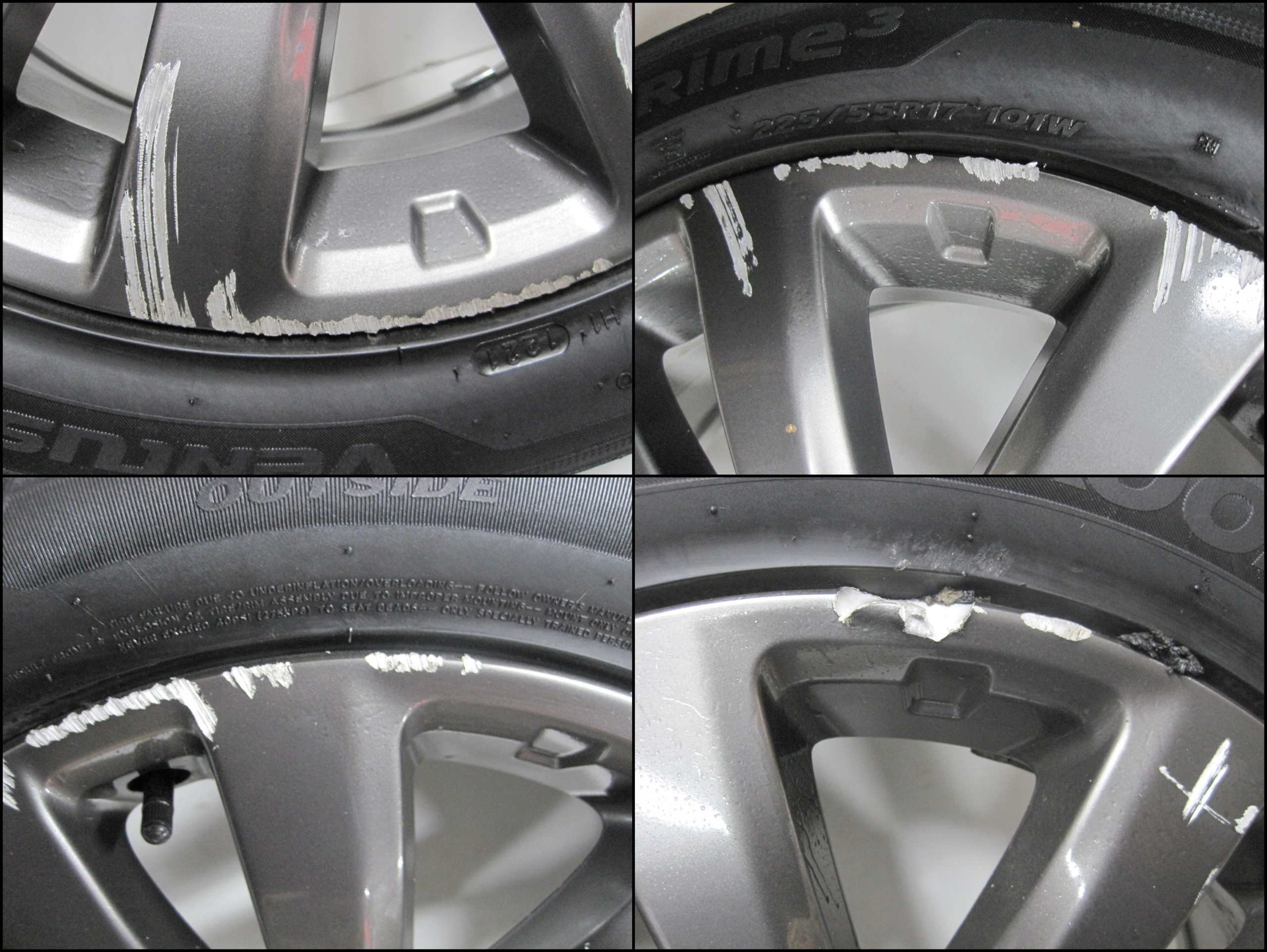 wheel disc aluminium SUBARU FORESTER III R17 6MM