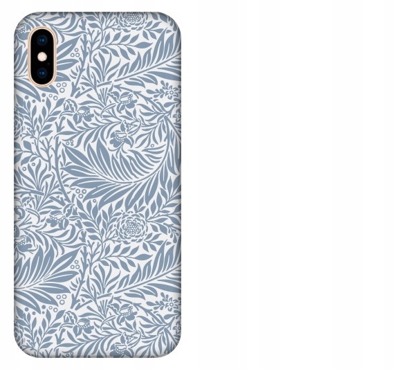 

Etui pokrowiec iPhone Xs Max Floral kwiaty liscie