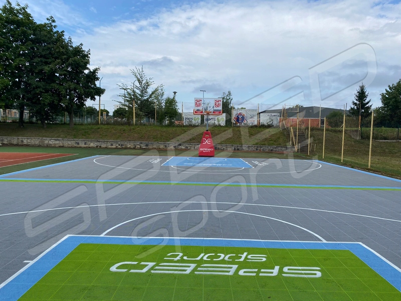 NAWIERZCHNIA MODUŁOWA KOSZYKÓWKA 3x3 PRZEDSPRZEDAŻ 2024 Marka bez marki