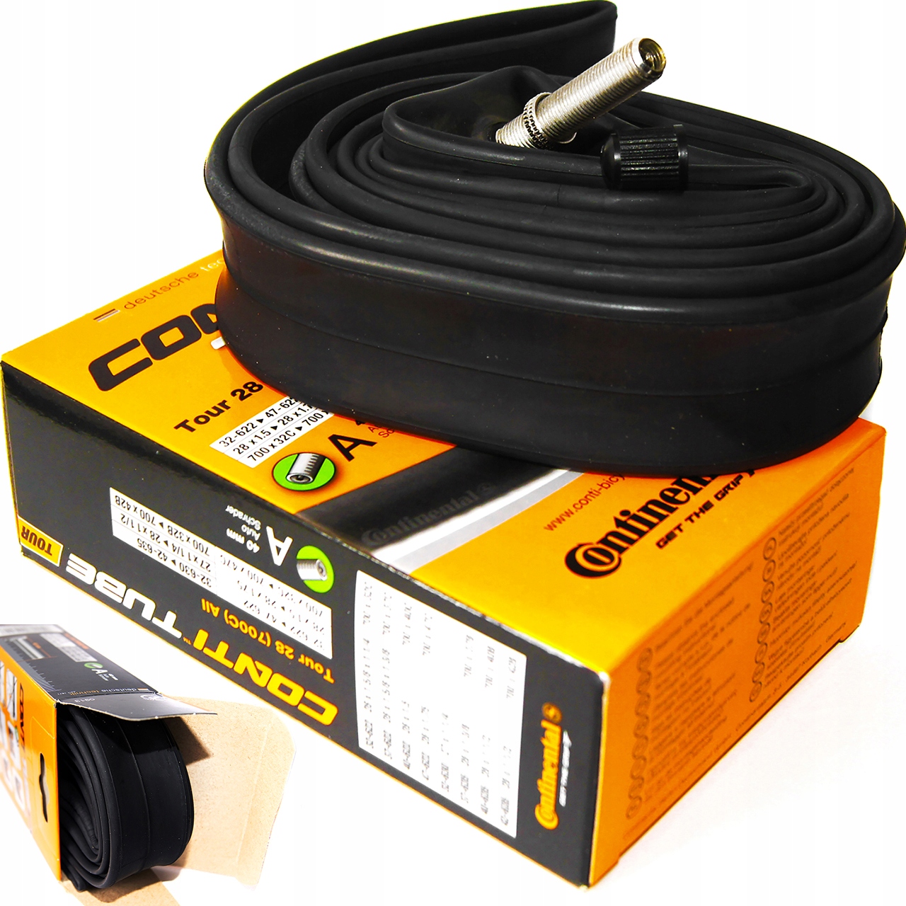 

Dętka Continental 28 700 x 35C 38C 40C 42C Av Mb