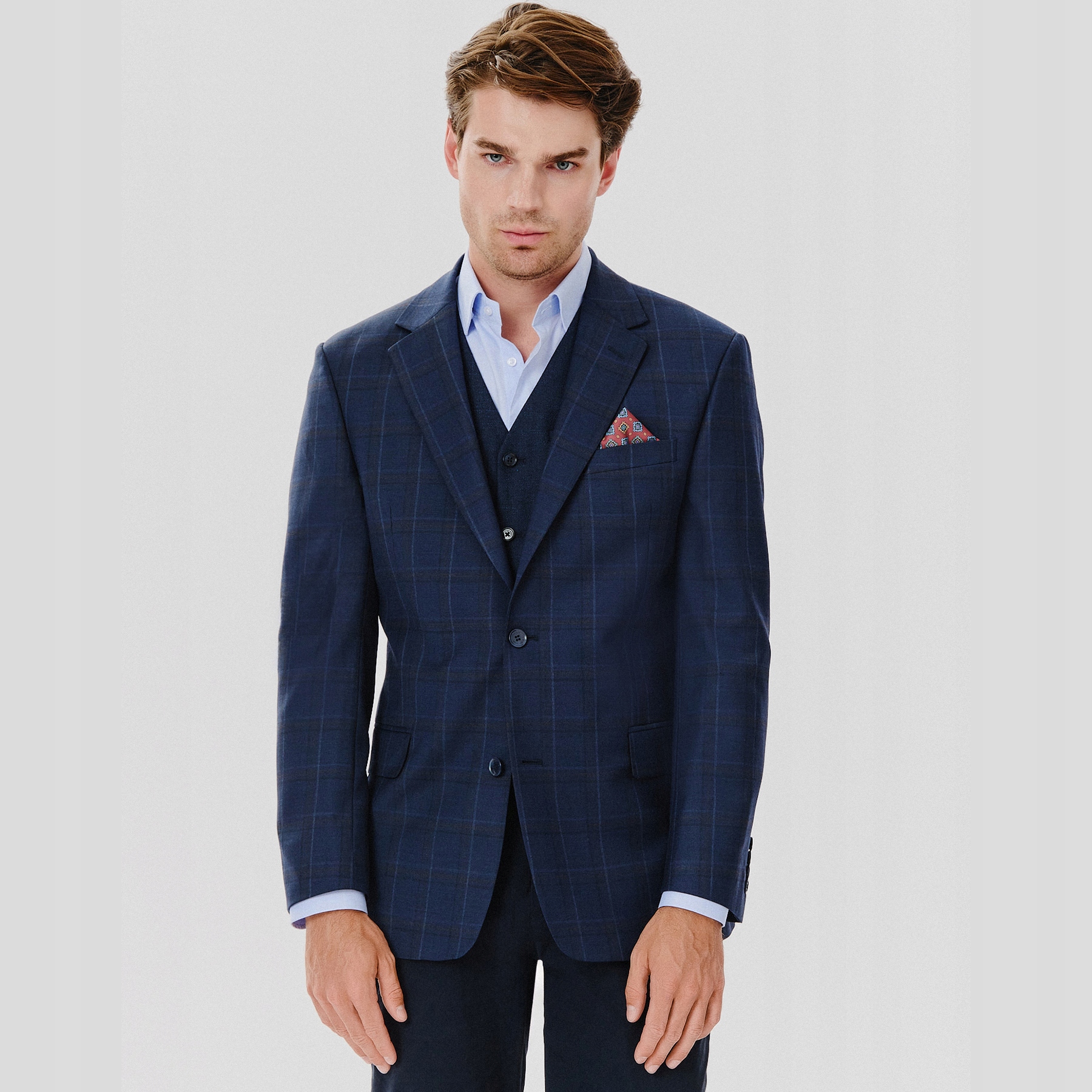 Elegantní sako v modré barvě Pako Lorente vel