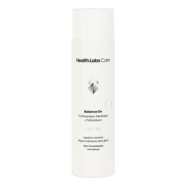 Health Labs Balance On, hydratační trichosampon s prebiotiky, 250 ml