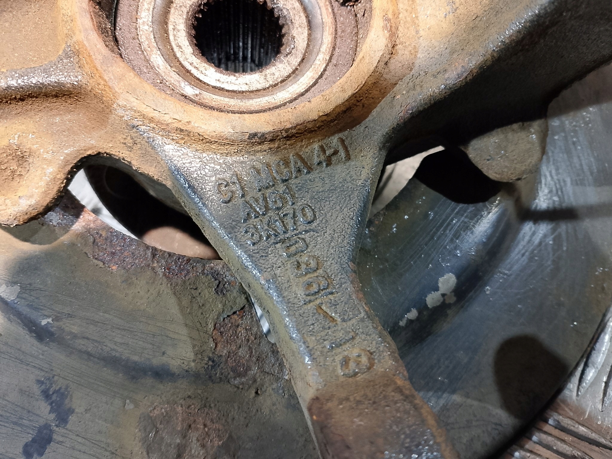 McPherson right shock absorber + spring + swing FORD FOCUS MK3 1.6 TDCI