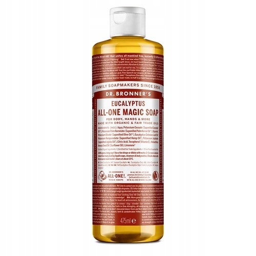 Tekuté Mýdlo 18V1 Dr. Bronner's 475 Ml Eukalyptus