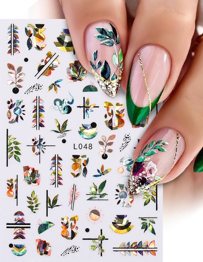 

Naklejki Na Paznokcie Samoprzylepne L048