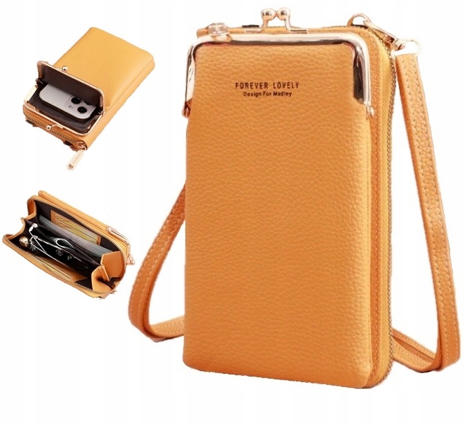 

Mini Torebka Portfel Kopertówka Na Telefon