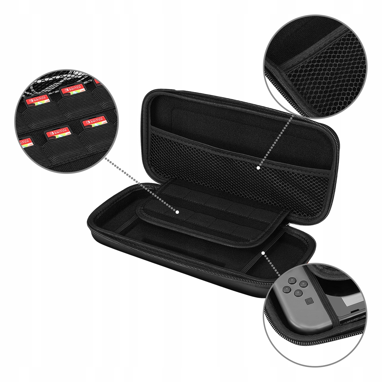 ETUI FUTERAŁ WZMOCNIONY DO NINTENDO SWITCH OLED CZARNY Producent Vortex