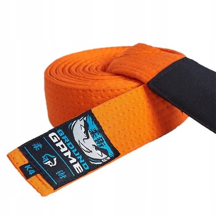 BJJ Kids Belt (Orange) (K5 - 235cm)
