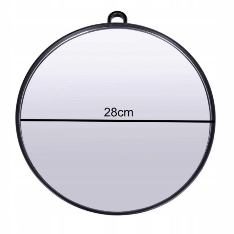 LUSTRO FRYZJERSKIE OKRĄGŁE Z RĄCZKĄ DUŻE Marka Ponik's