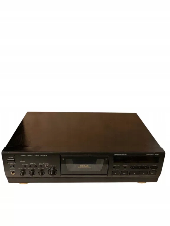 Magnetofon kasetowy Technics BX701 czarny