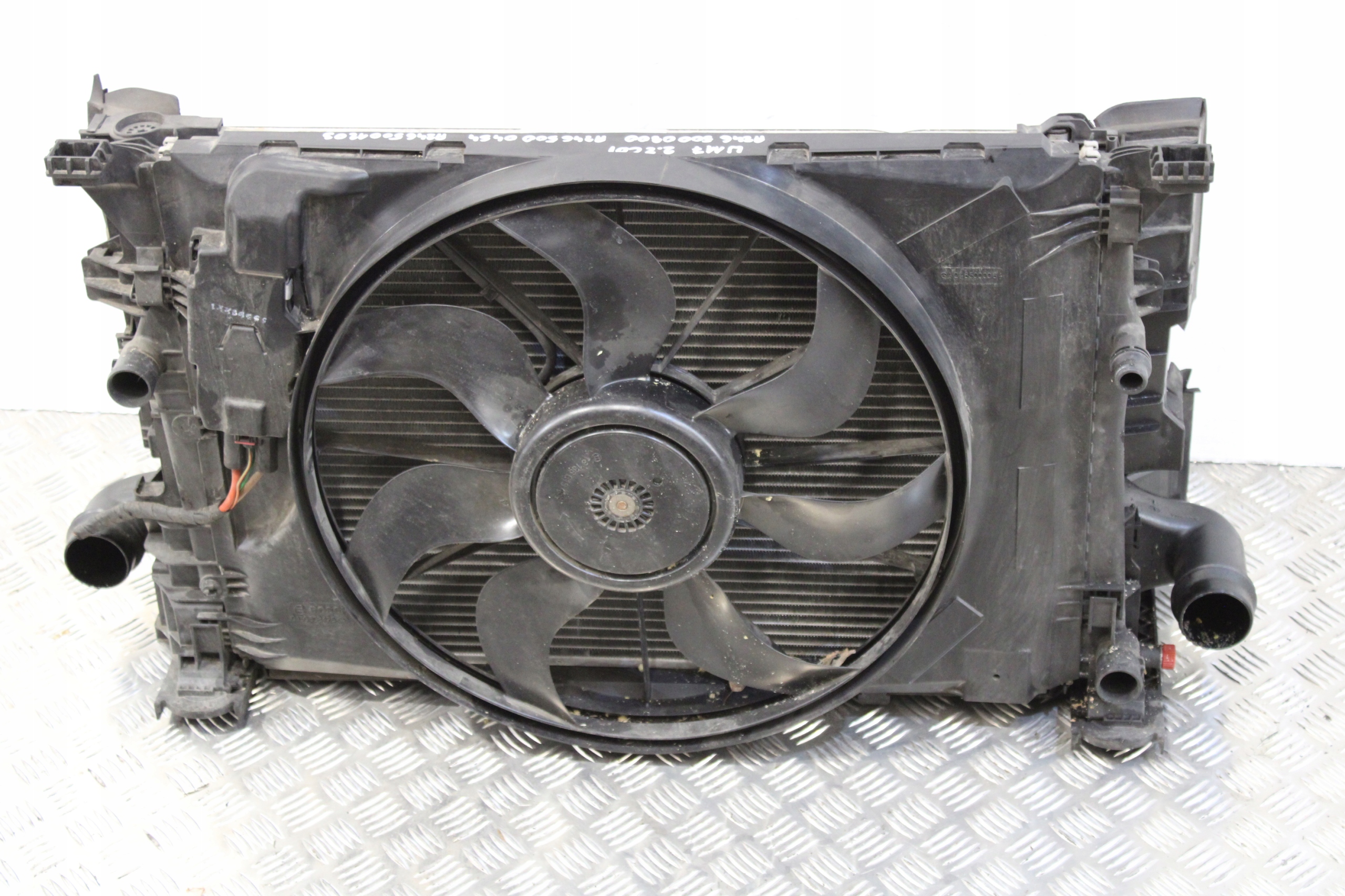 support panel for radiators front pillar radiator MERCEDES CLA W117 2,2 CDI