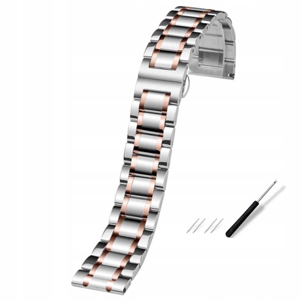 BRANSOLETA UNIWERSALNA do ZEGARKA motylek 19 mm