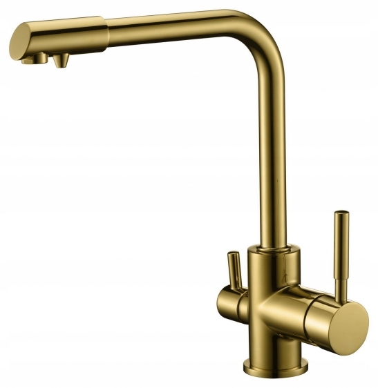 Kuchyňská Baterie Se Zlatým Filtrem Na Vodu