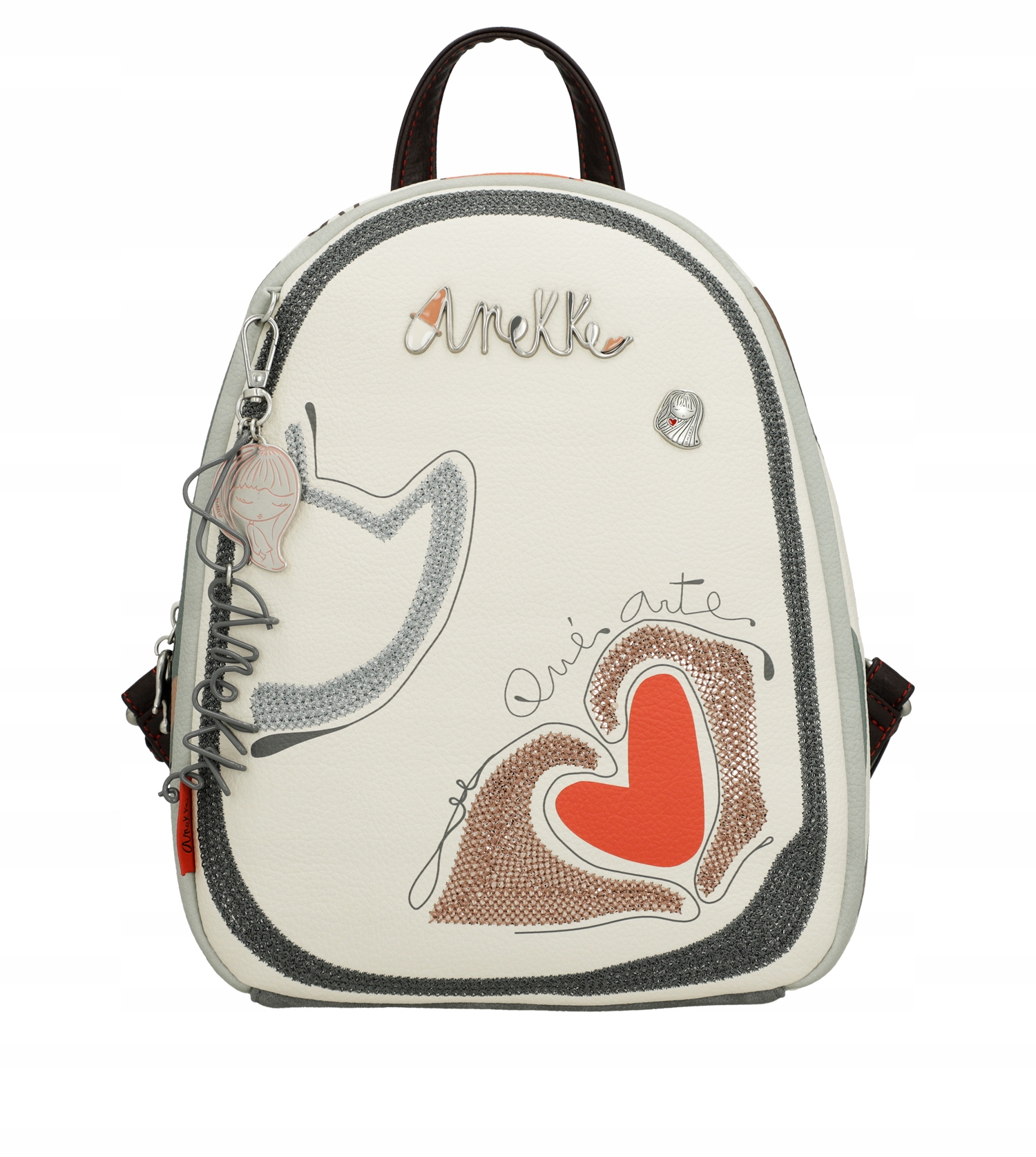 Malý Městský Batoh Pro Ženu Backpak Crossbody Anekke Alma Ole