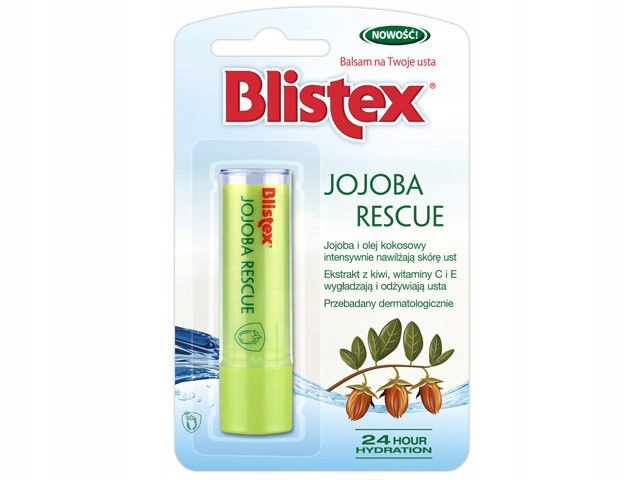BLISTEX NAWILŻAJĄCY BALSAM DO UST JOJOBA RESCUE 3.7G