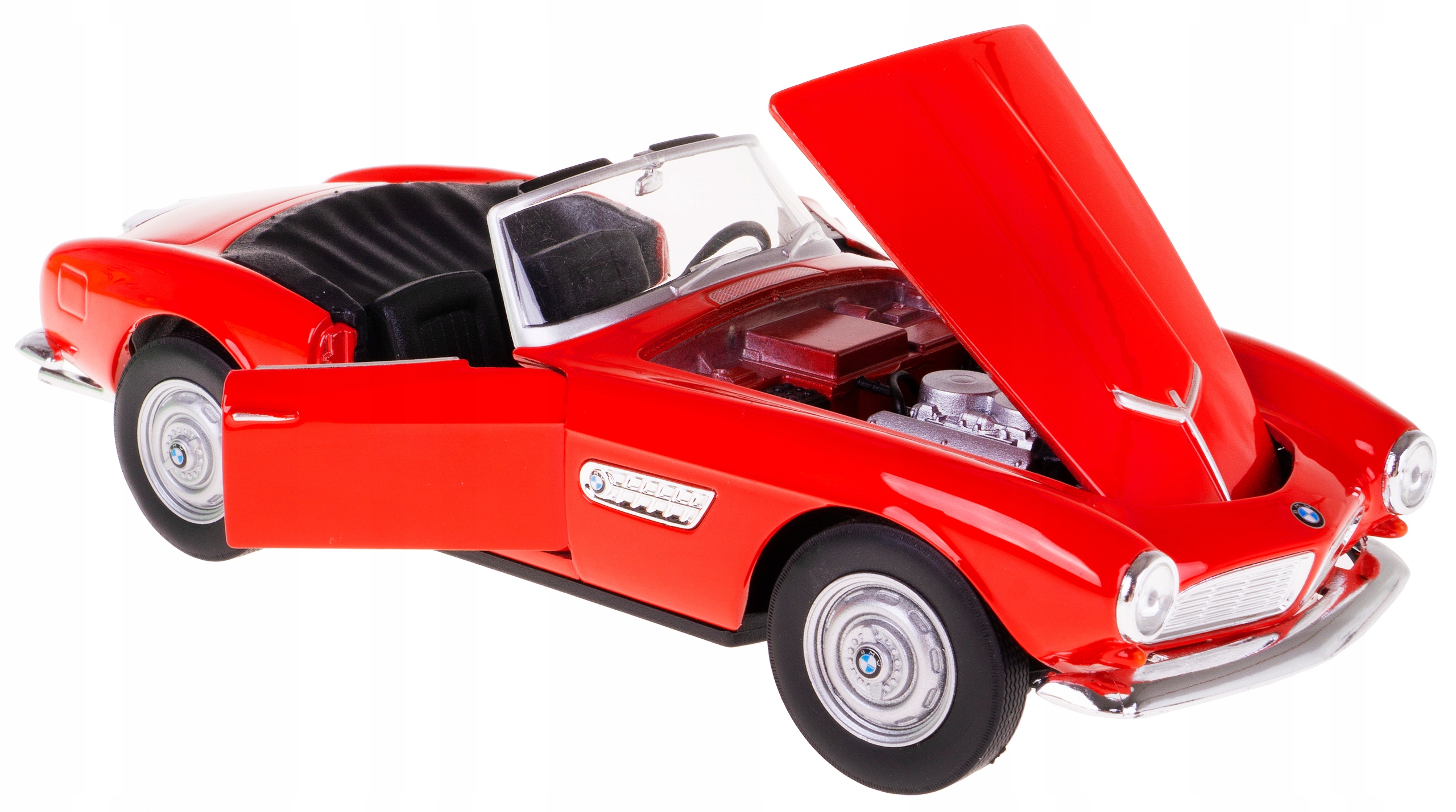 Bmw 507 Model Kovový Welly 1:24 Červený