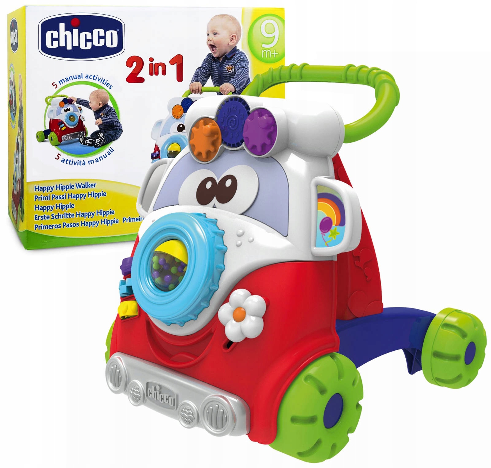 

Chicco Happy Hippy Walker Zabawka Chodzik +9m