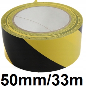 TAŚMA OSTRZEGAWCZA oznaczeniowa PCV znakowanie Podłoga magazyn 50/33 MOCNA