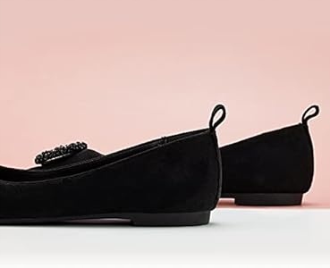 BUTY DAMSKIE BALERINY BALETKI Z OZDOBĄ NISKI OBCAS CZARNE C.Paravano r.41 Oryginalne opakowanie producenta pudełko