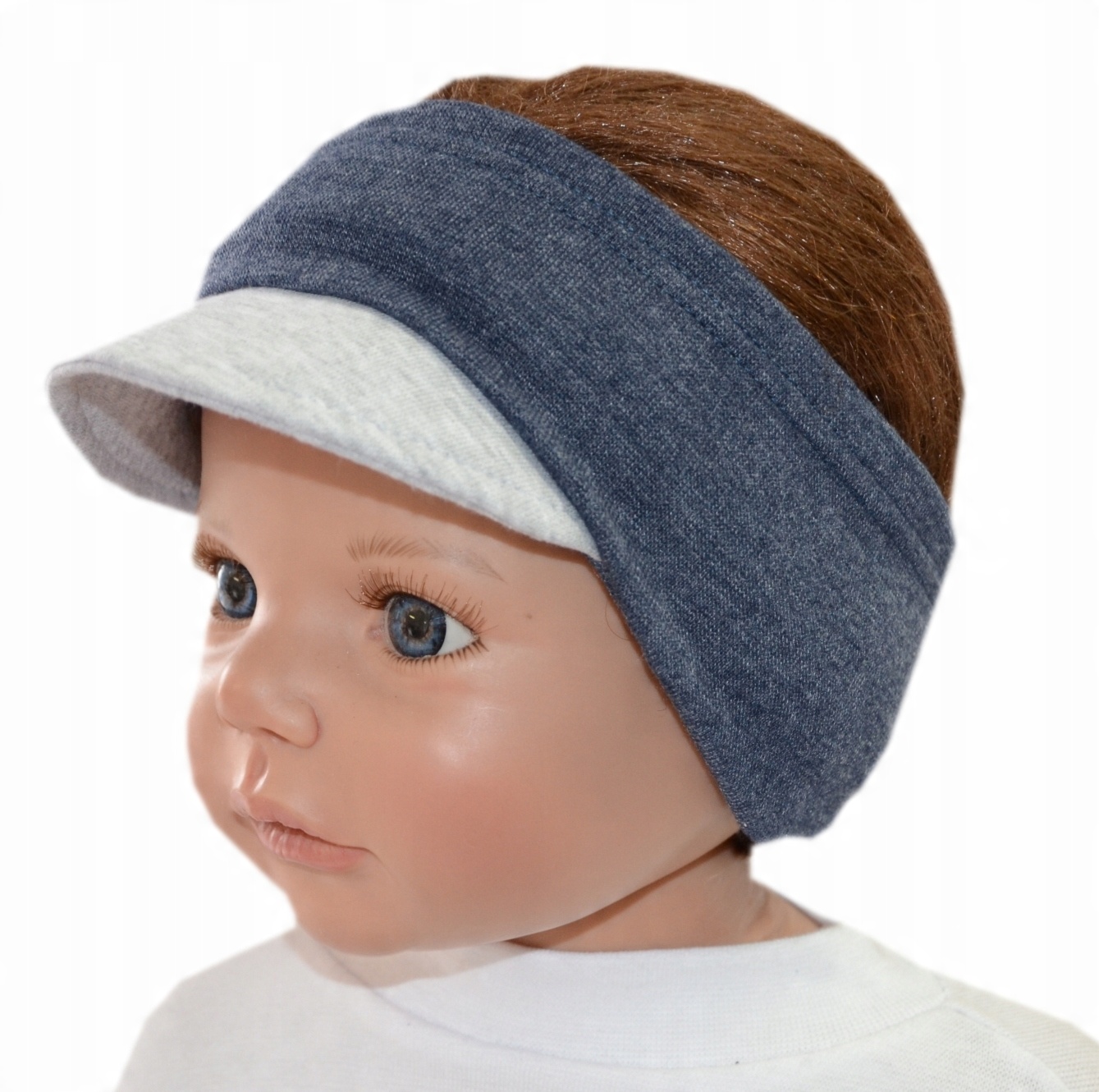 

Opaska z daszkiem Filip 45-52cm 10m-5l