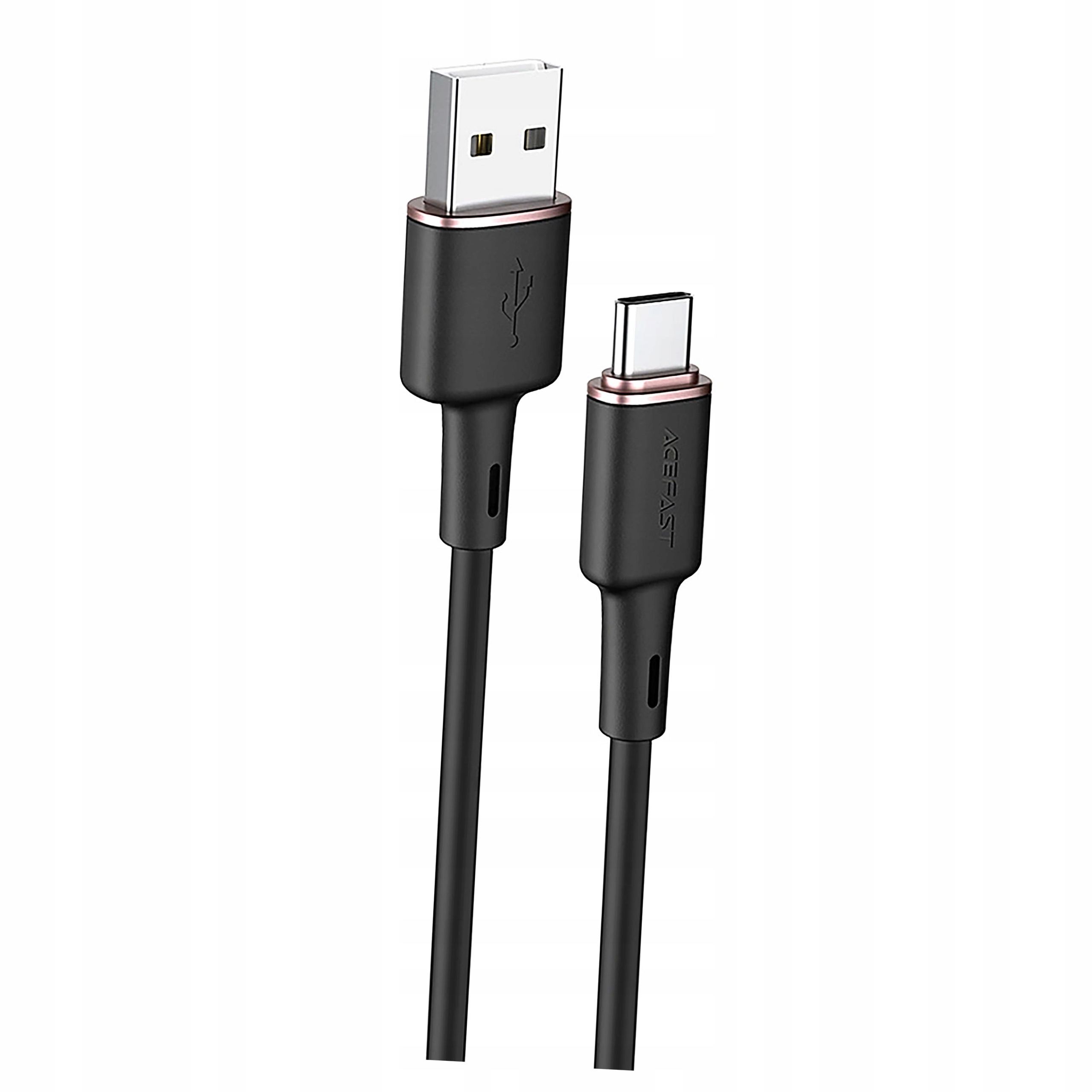 Acefast kabel Usb Usb Typ C 1,2m, 3A czarny