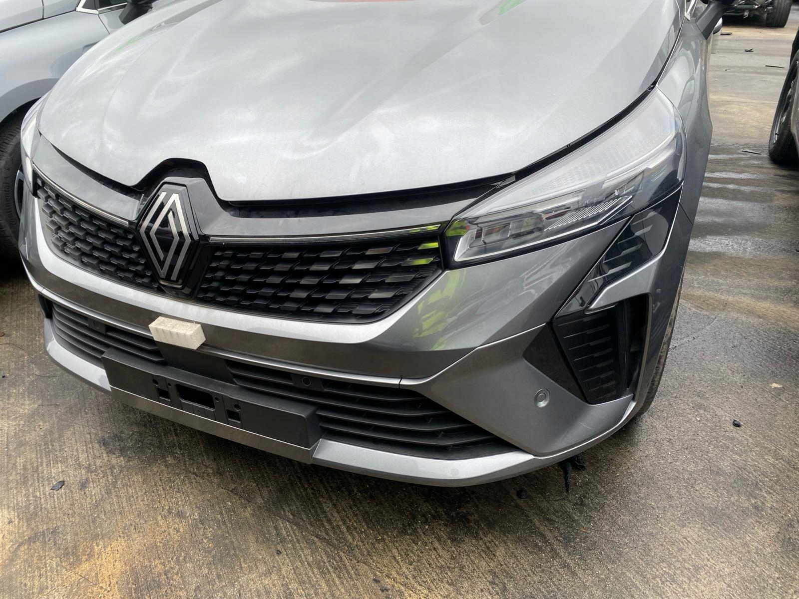 RENAULT CLIO V LIFT 2023 ZDERZAK PRZÓD MASKA LAMPY BŁOTNIK CHŁODNICE PAS