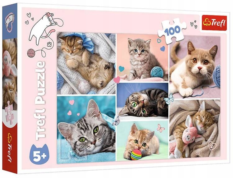 

Trefl Puzzle 100 Elementów W Kocim Świecie 16420