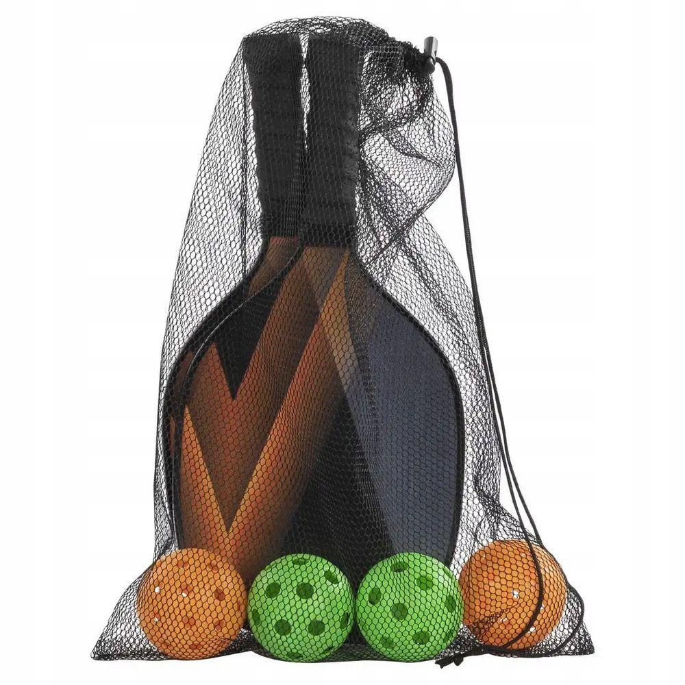 Idena Pickleball Set 2 rakiety/4 piłki 6 części zestaw