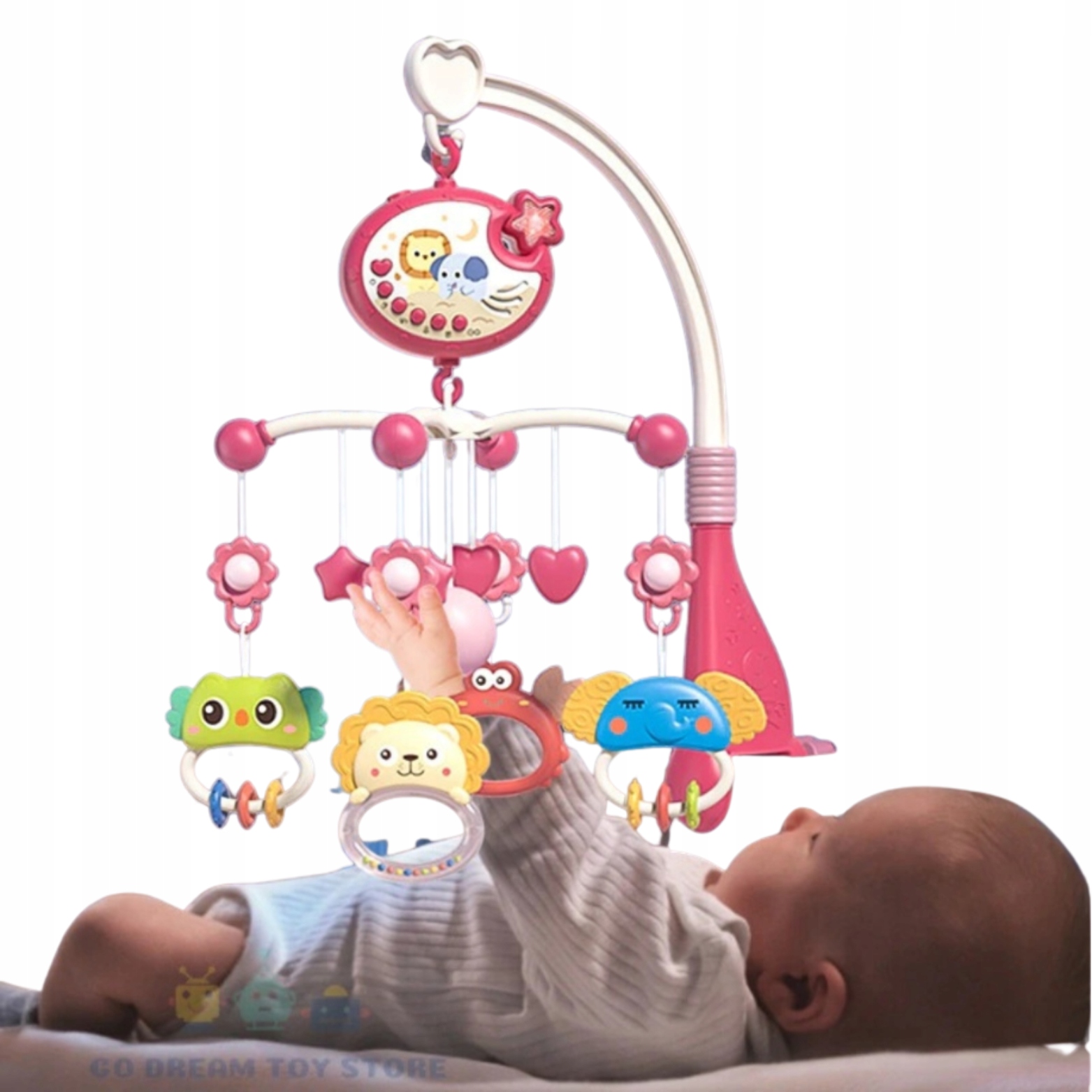 KARUZELKA DO ŁÓŻECZKA POZYTYWKA PROJEKTOR REGULACJA GŁOŚNOŚCI + PILOT Rodzaj Pozytywki