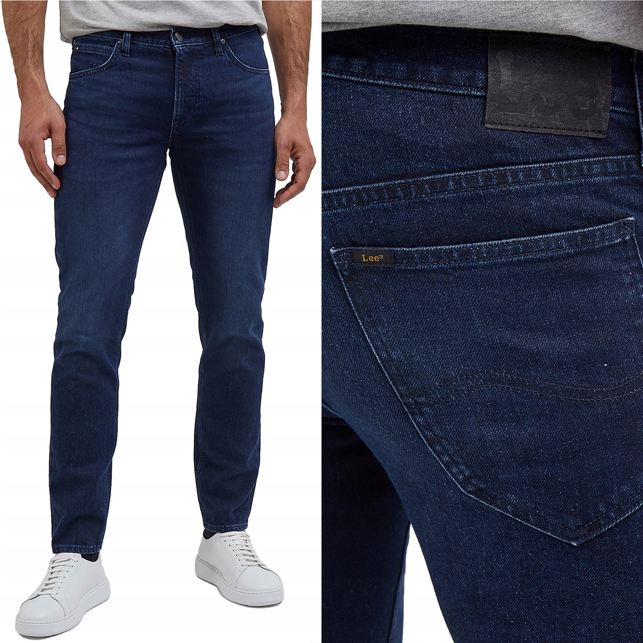 Lee Daren Regular Nocturne Džins jednoduché pánské džínové kalhoty W32 L34