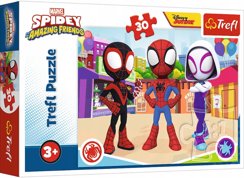 

Puzzle 30 El Przygody Spidey'a I Przyjaciół Trefl