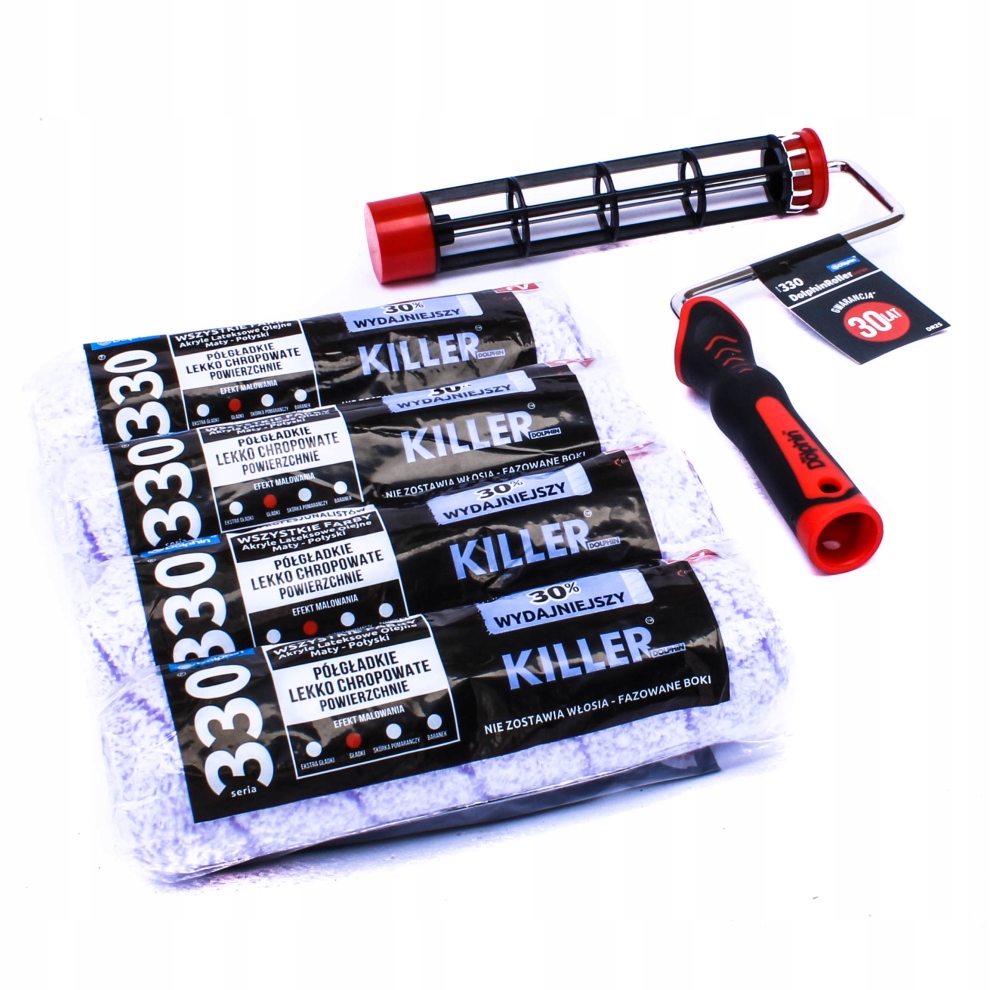 

Uchwyt 25cm 4 Wałki Killer 25cm/13mm Seria 330