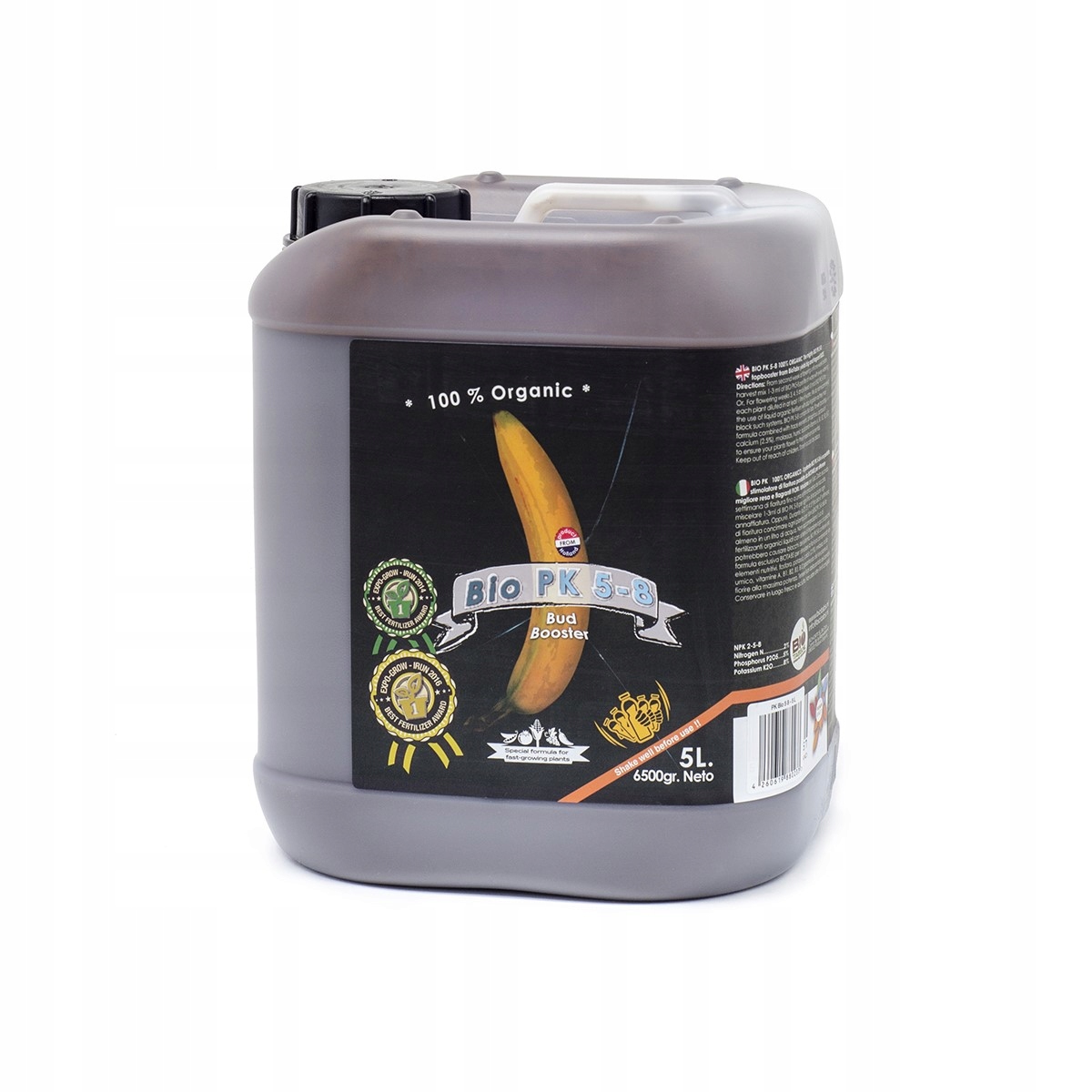 Biotabs Pk 5-8 5L nawóz organiczny Fosfor Potas Duży twardy owoc Melasa