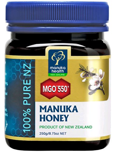 Miód nektarowy manuka kremowany Manuka Health 0,25 kg 550 Mgo
