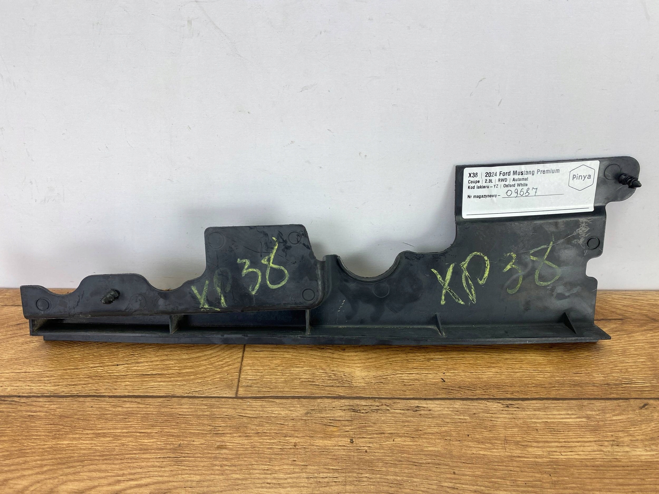 Tunel luft do intercooler luftansaugkanal Ford Mustang VII 2024+