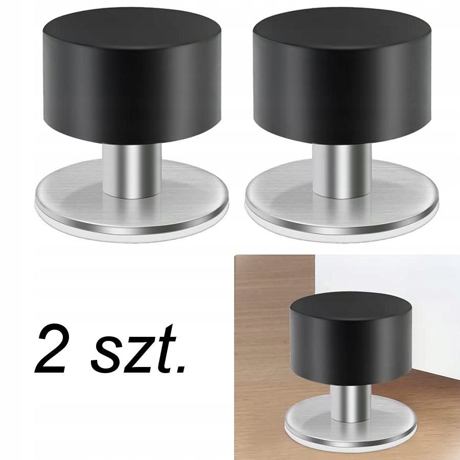 

Odbojnik Odbój Stoper Samoprzylepny Inox 2 sztuki