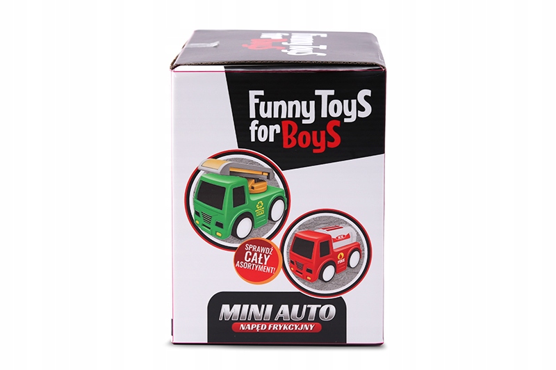 Artyk mini pojazd budowlany, autko 3+ MIX Tytuł Mini auto 5 cm mix