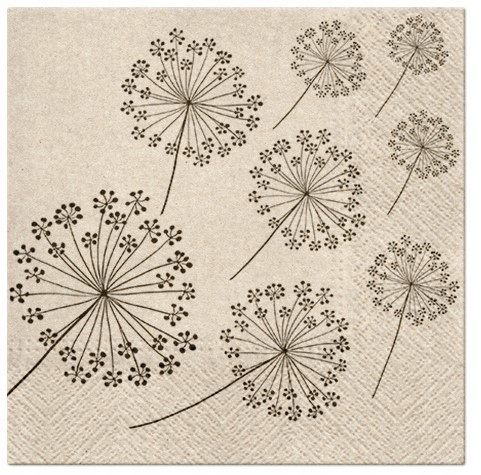 

Serwetki ozdobne Paw Dandelions, 20 szt.