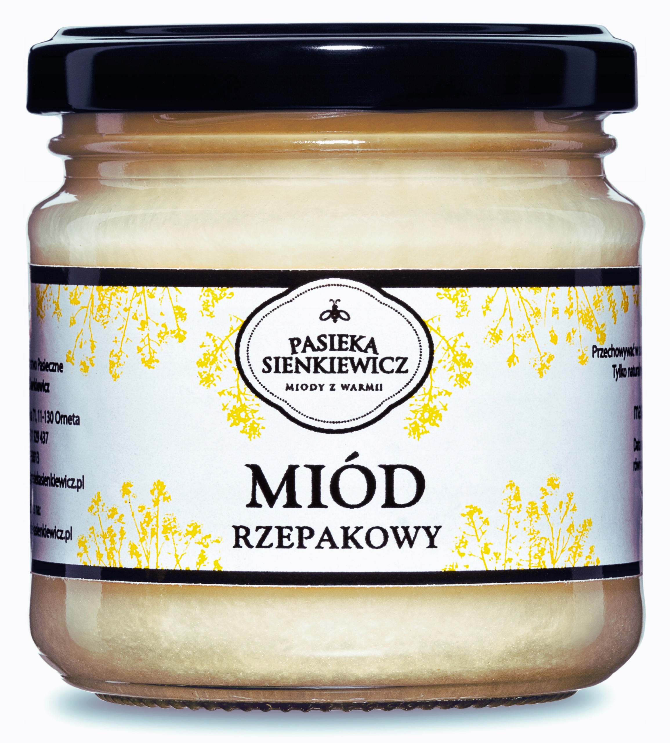 Levně 3X Pasieka Sienkiewicz Řepkový med 210 ml 250 g