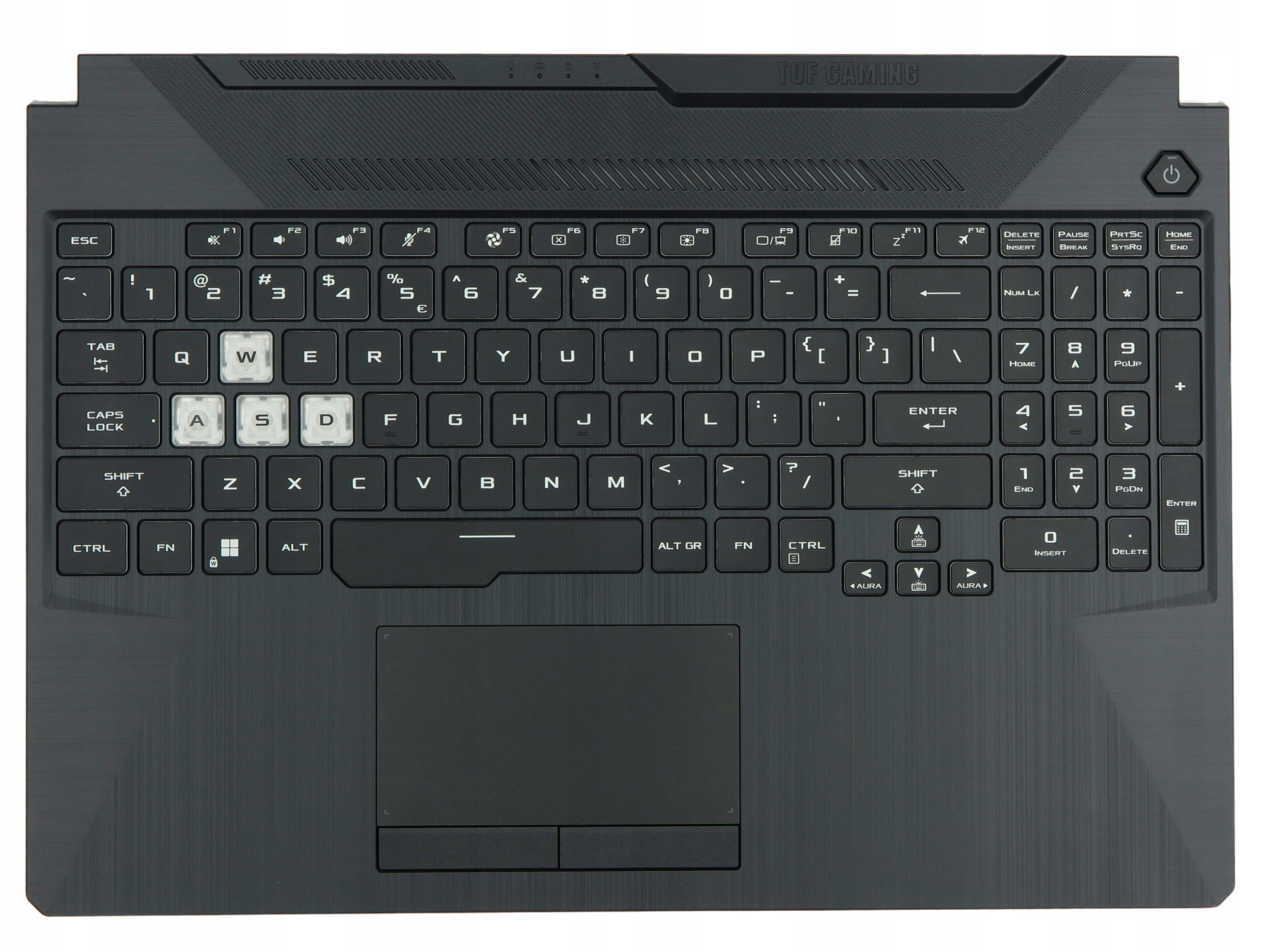 Asus Tuf F15 FX506HC FX506HE Palmrest klawiatura