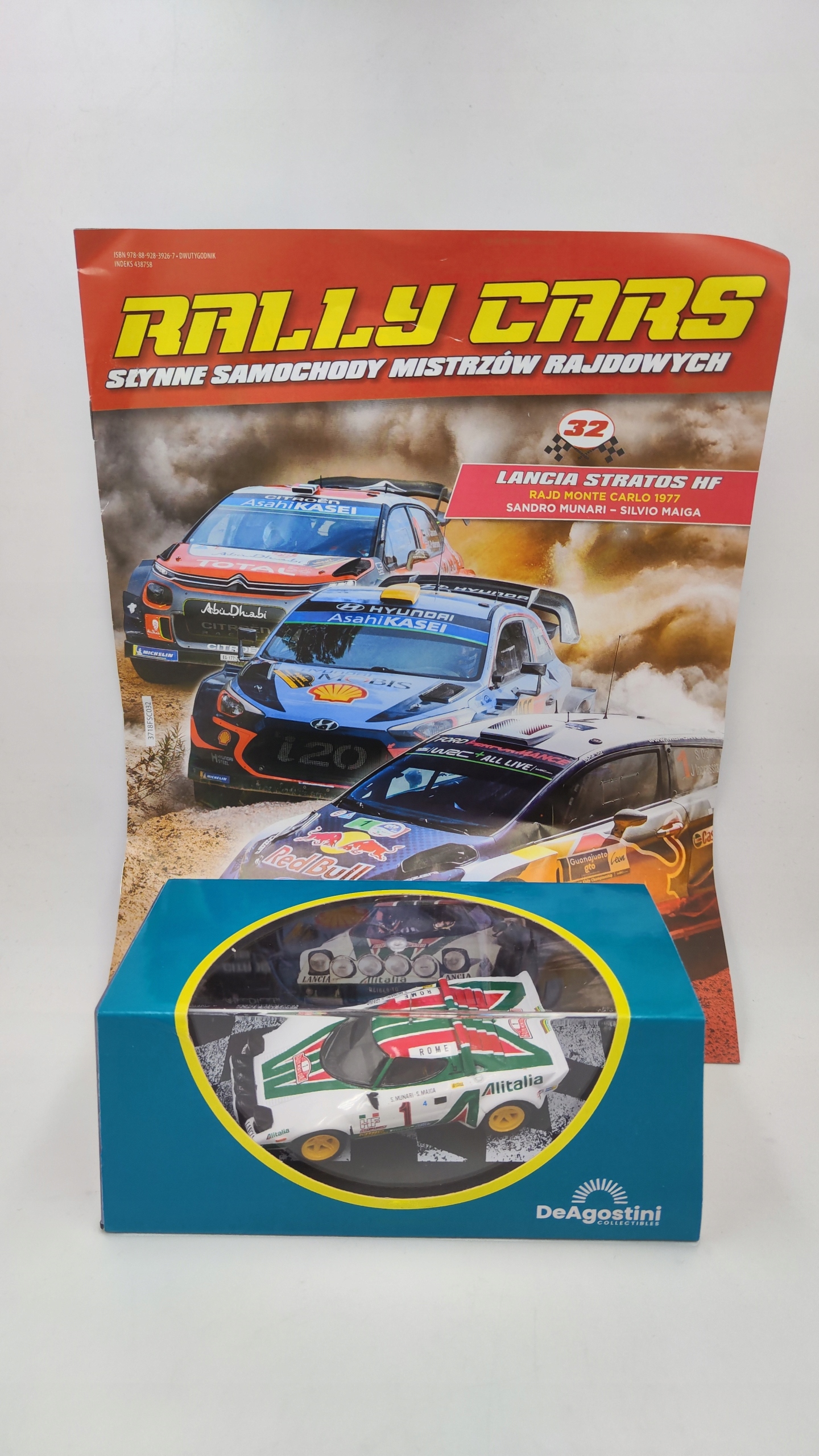 Lancia Stratos Hf S. Munari S. Maiga Monte Carlo 1977 1:43 č.32 DeAgostni