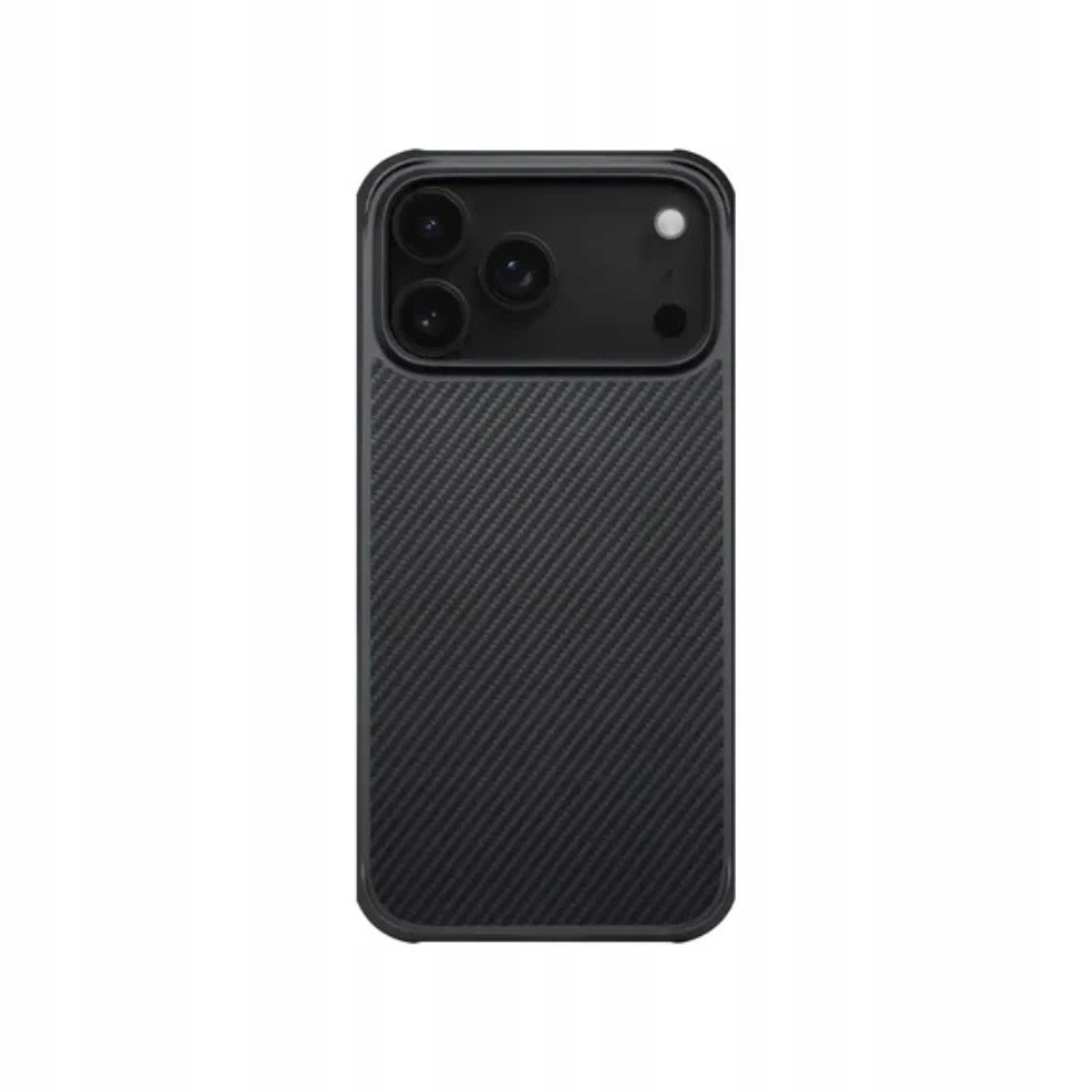 Pouzdro na iPhone 17 Pro Pitaka Aramid ProGuard Case MagSafe Tmavě šedé