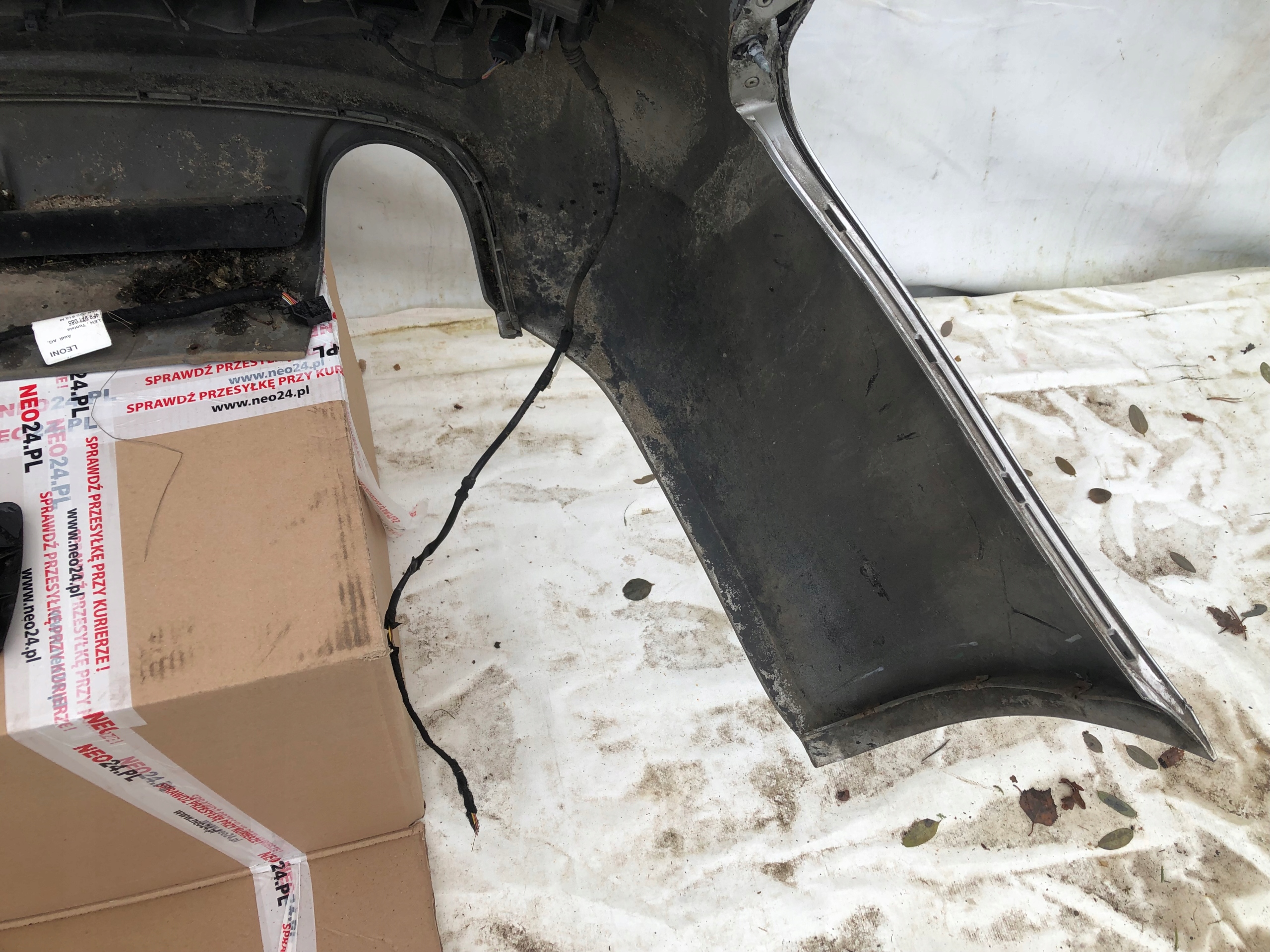 AUDI S6 A6 C6 4F5 RS6 bumper rear part PDC LY7W AVANT KOMBI